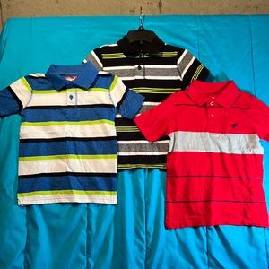 3 boys polos